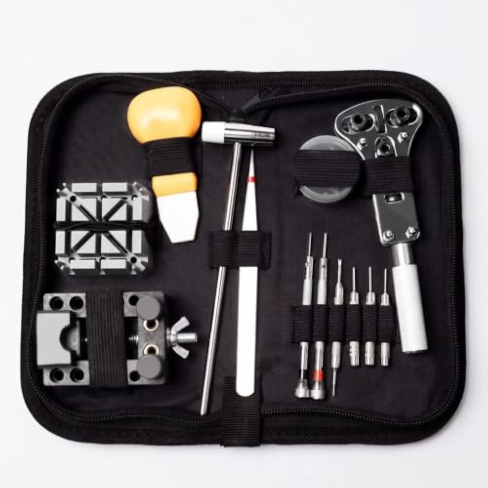 Complete Watch Repair Tool Kit, 30 PCS Portable Set